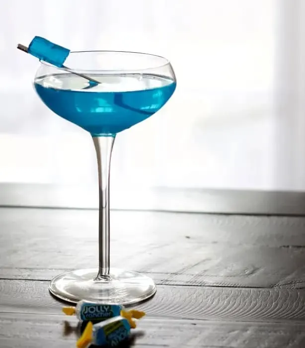 Blue Rasberry Jolly Rancher Drink