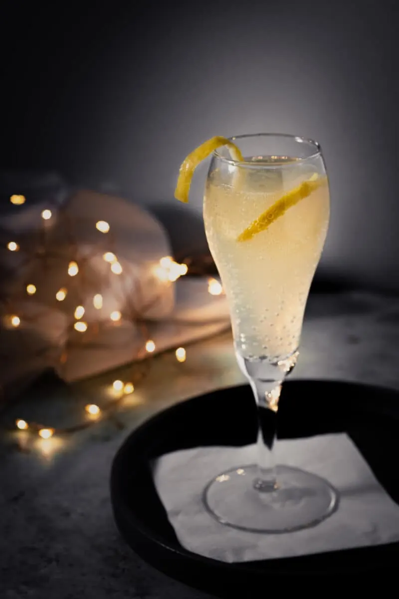 (Champagne Tom Collins) French 75 Recipe