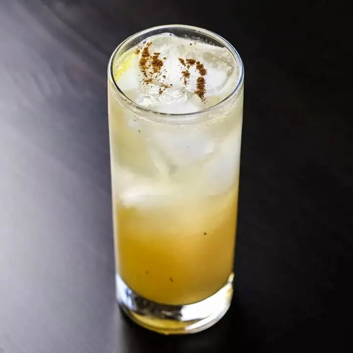 Pear & Elderflower Collins Cocktail