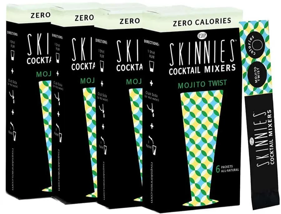 RSVP Skinnies Cocktail Mixers Mojito Twist