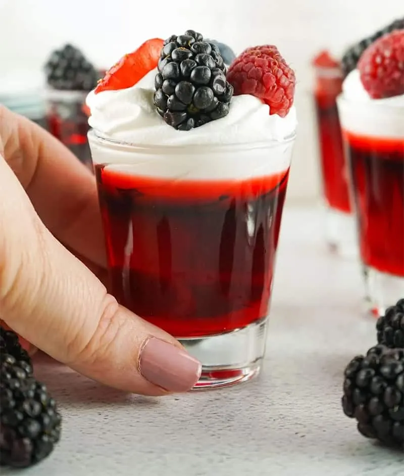 Sangria Jello Shots