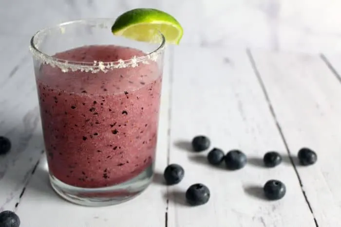 Blueberry Jalapeno Limeade Margaritas