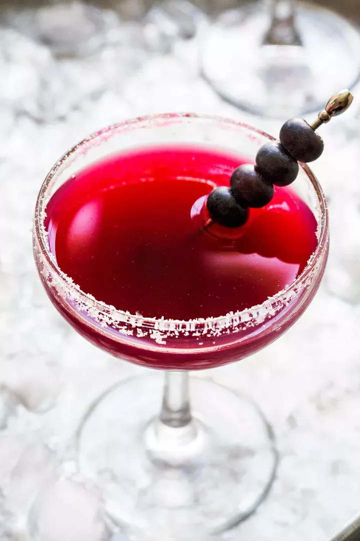 Blueberry Pitcher Margaritas