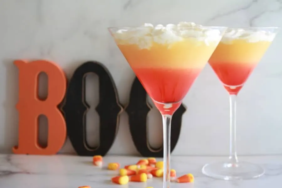 Candy Corn Martinis
