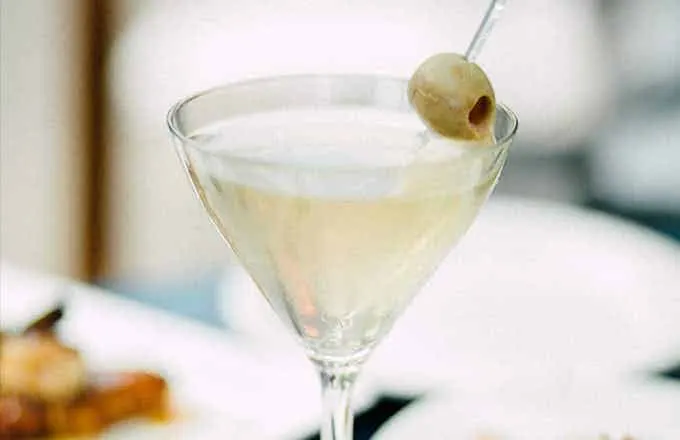 Churchill & Alfred Hitchcock Martini