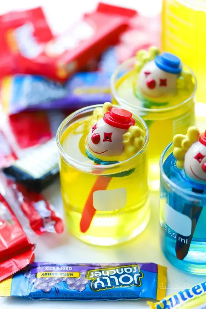 Clown Jell-O Shots
