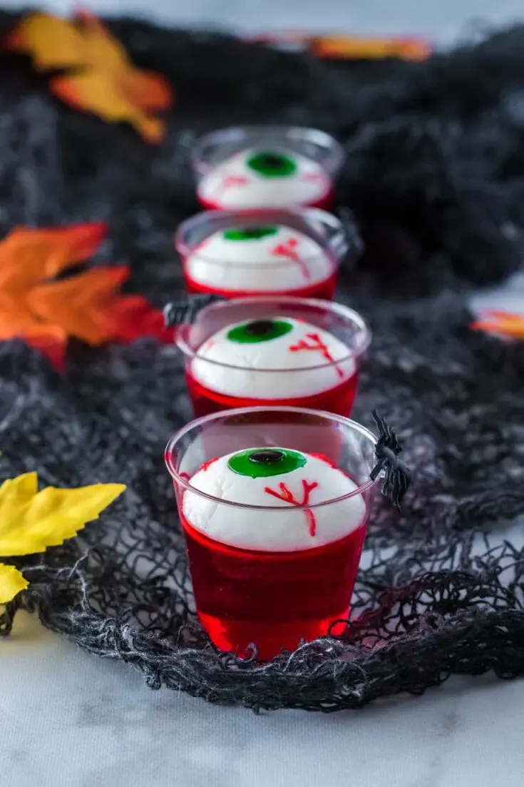 Easy Eyeball Jello Shots