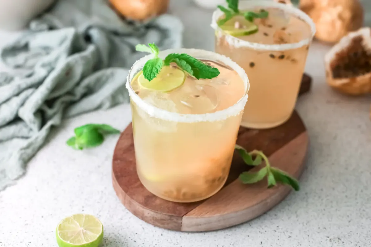Five Ingredient Passionfruit Margarita