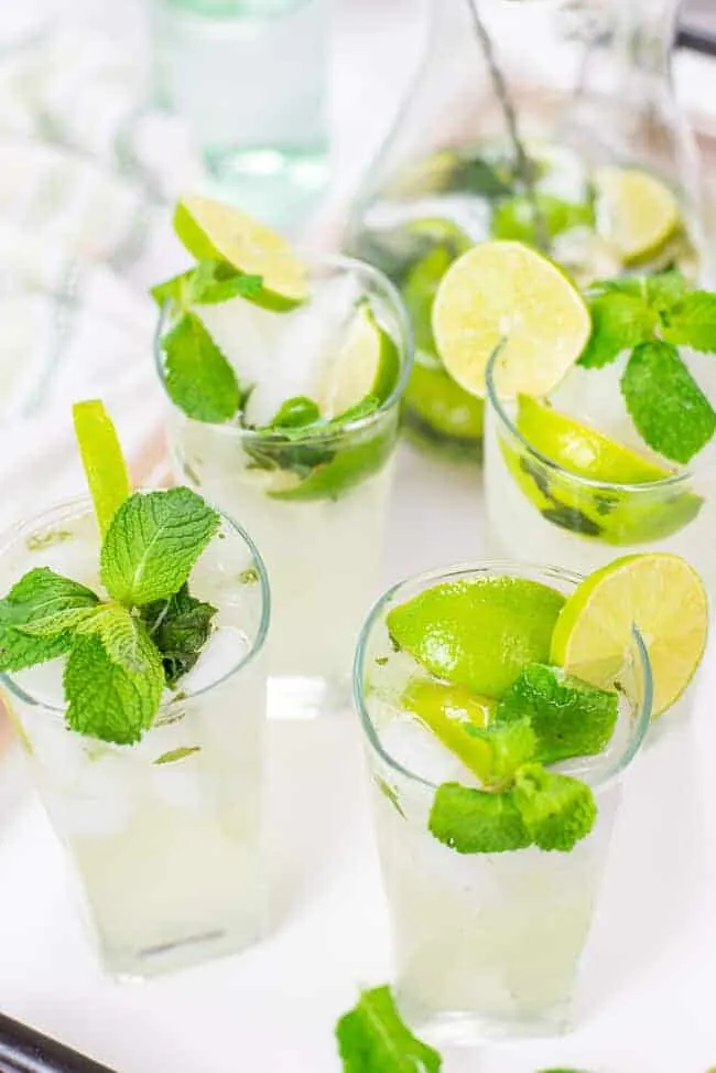 Fresh Mint Mojito Pitcher Recipe
