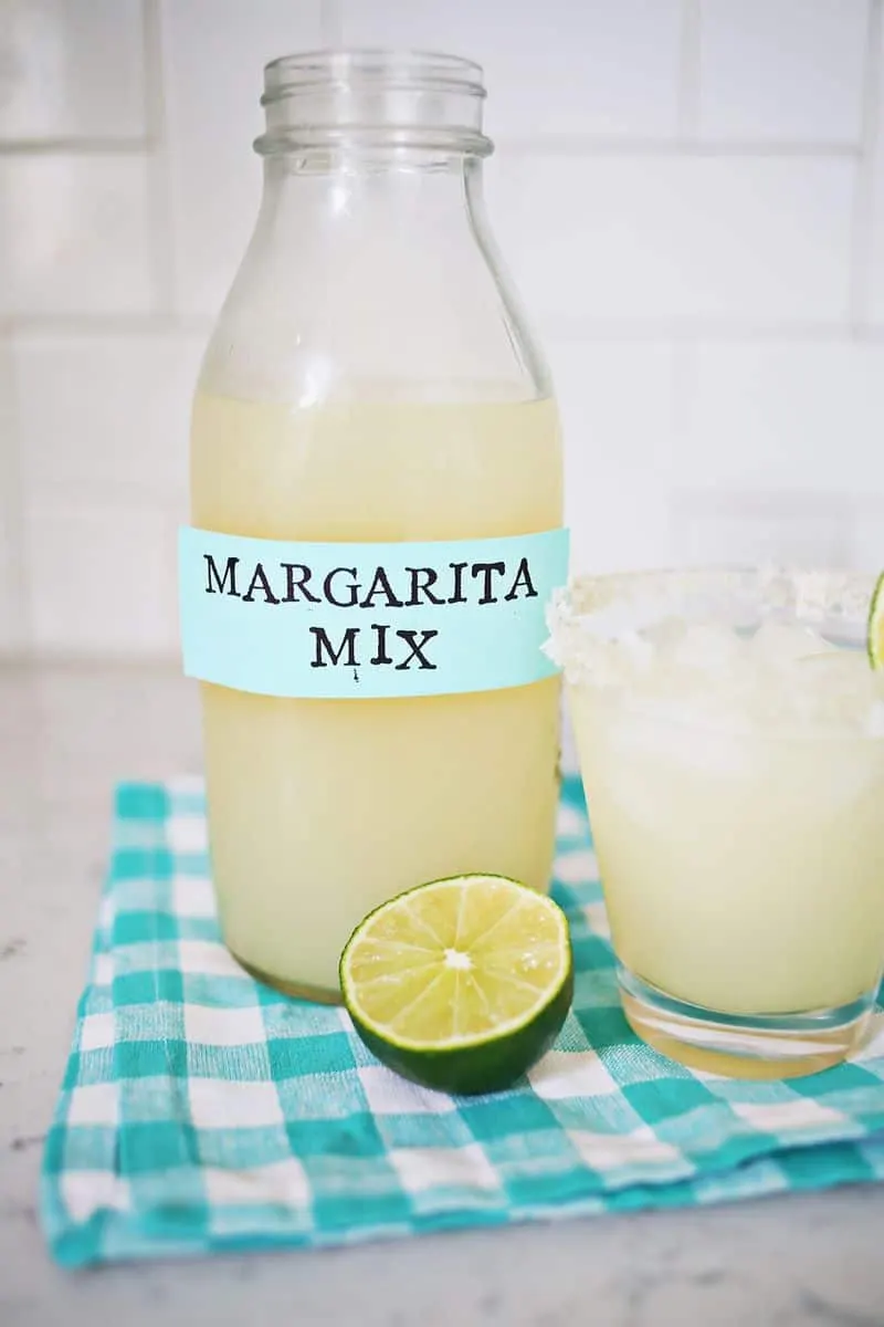 Homemade Margarita Mix