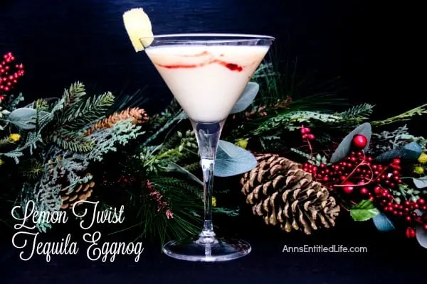 Lemon Twist Tequila Eggnogg