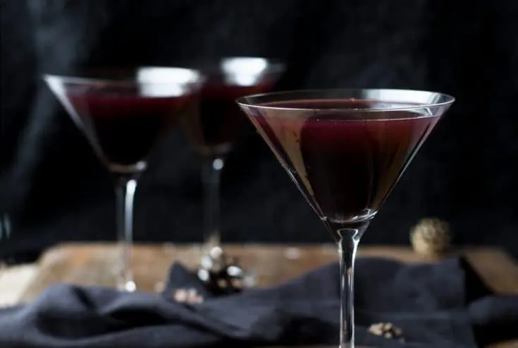 Poison Blackberry Martini