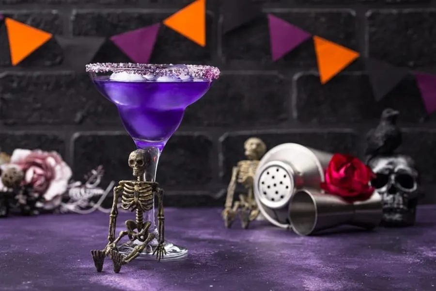 Purple Halloween Margarita