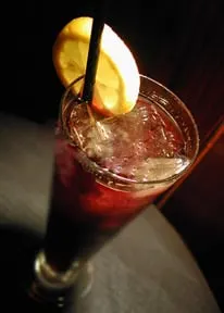 Raspberry Long Island Iced Tea Variation