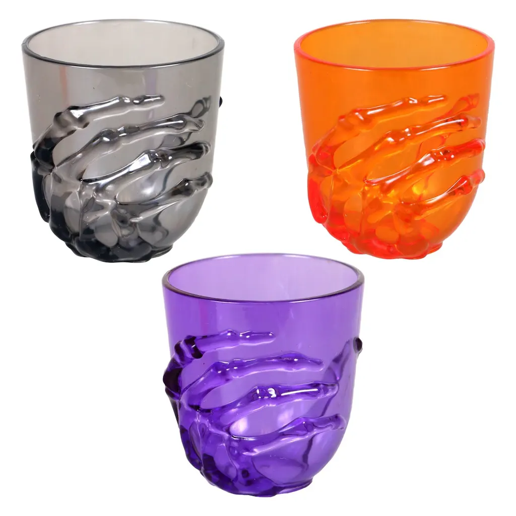 Skeleton Hand Plastic Cups