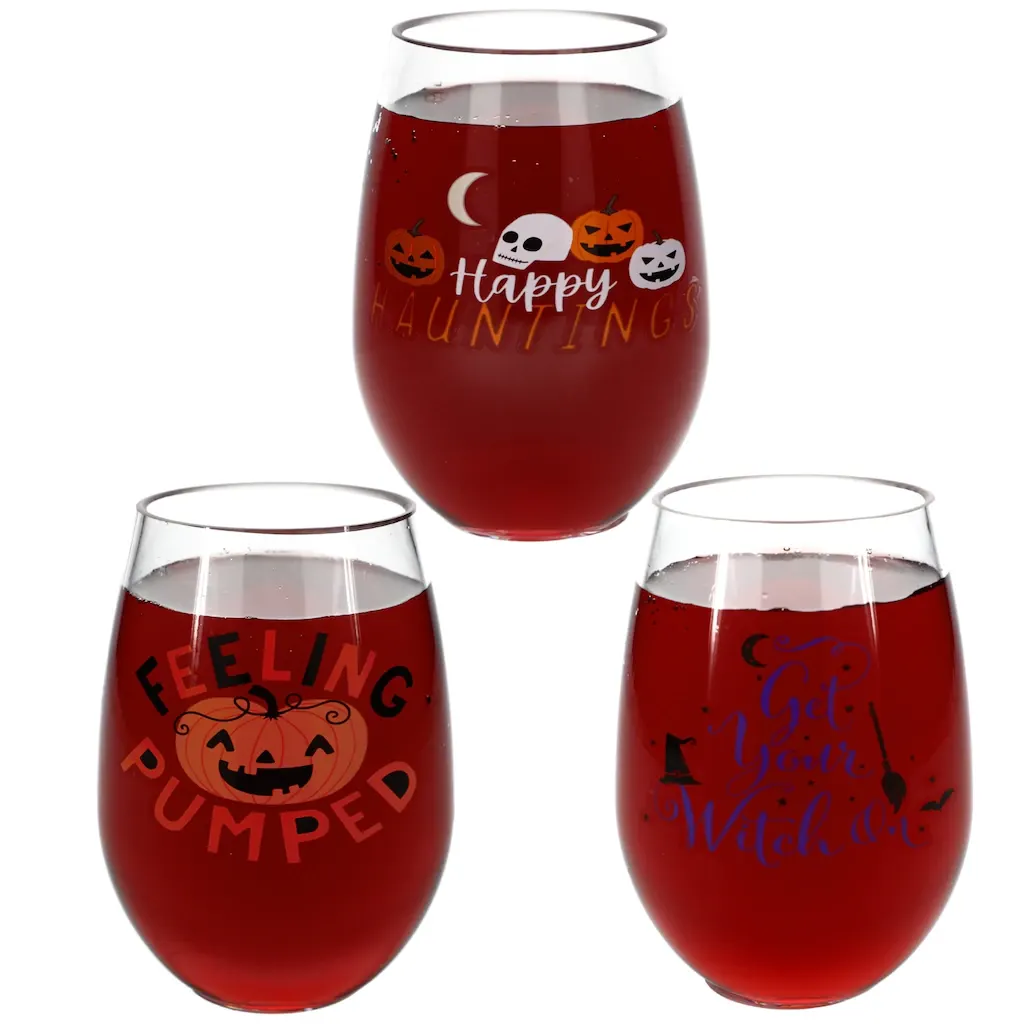 Stemless Wine Glasses
