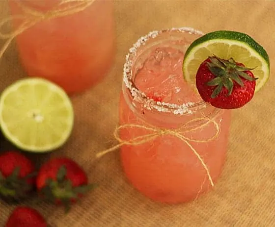 Strawberry Shortcake Margarita