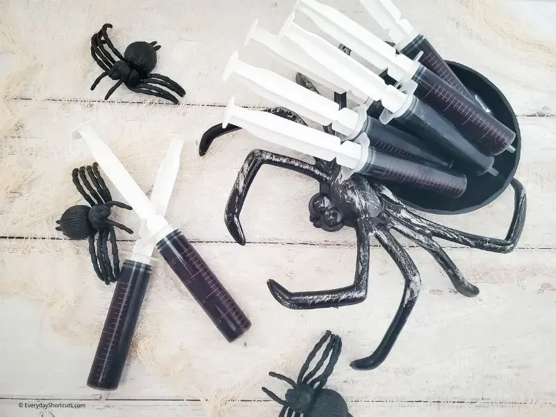 Swamp Sludge Jello Syringes
