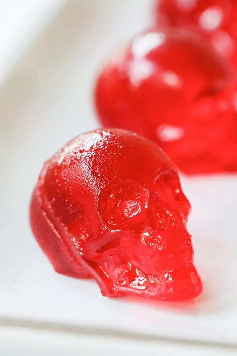 Vodka Skull Jello Shots