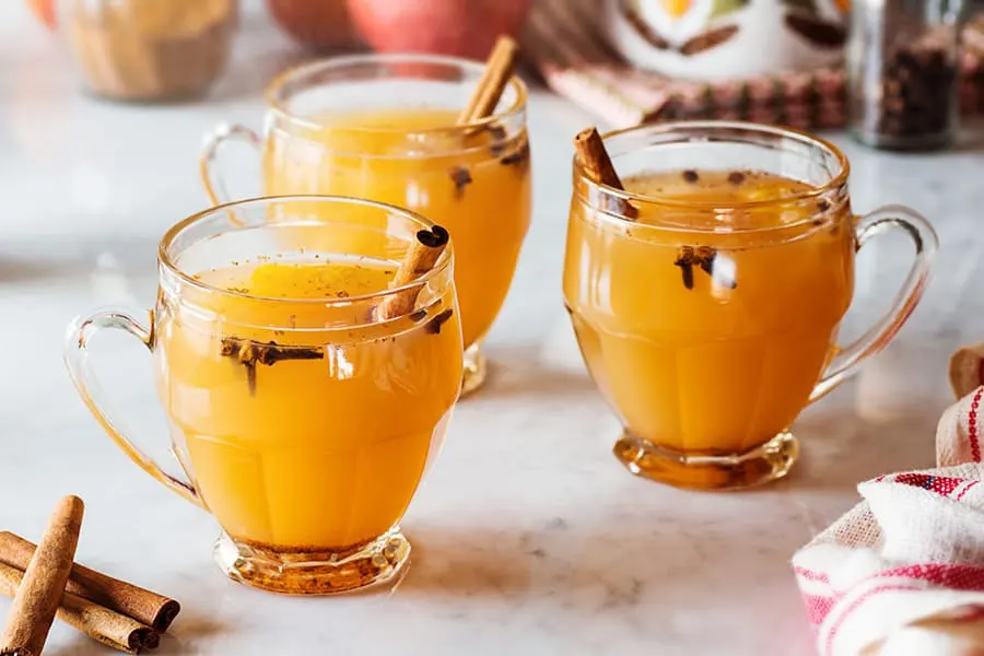 cinnamon stick drink