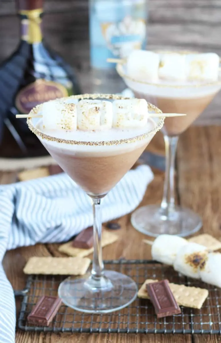 Godiva Chocolate S’mores Martini