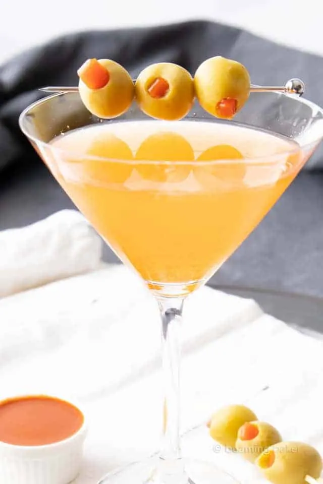 Hot & Dirty Martini