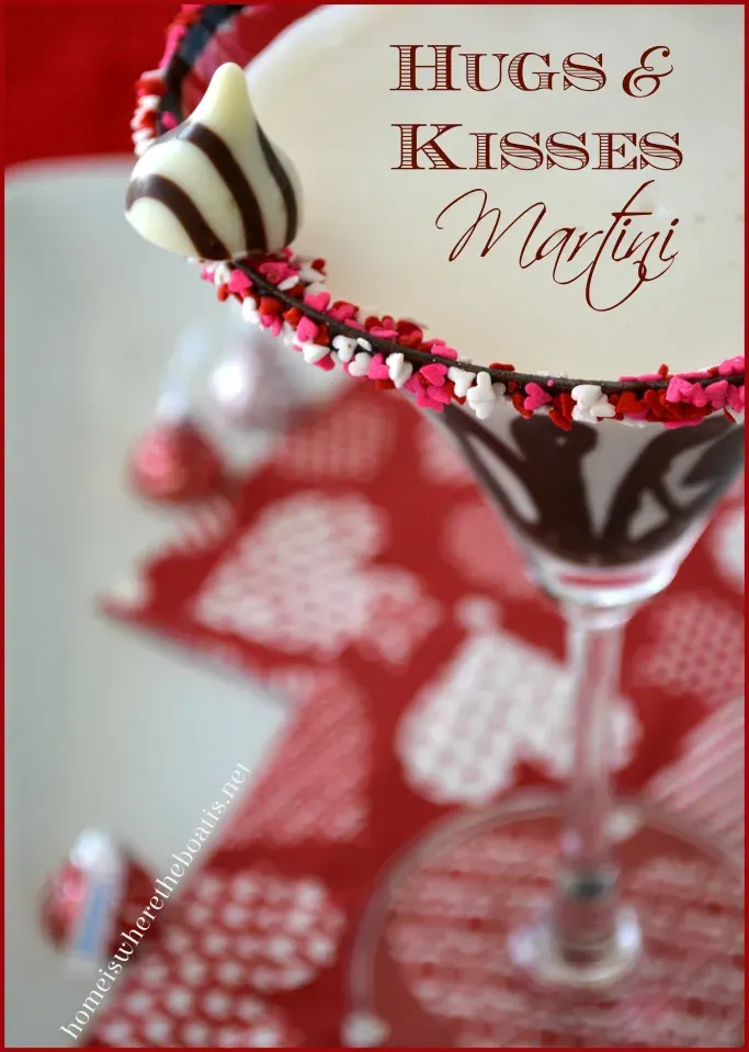 Hugs & Kisses Martini
