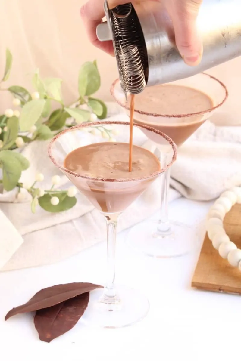 Keto Chocolate Martini