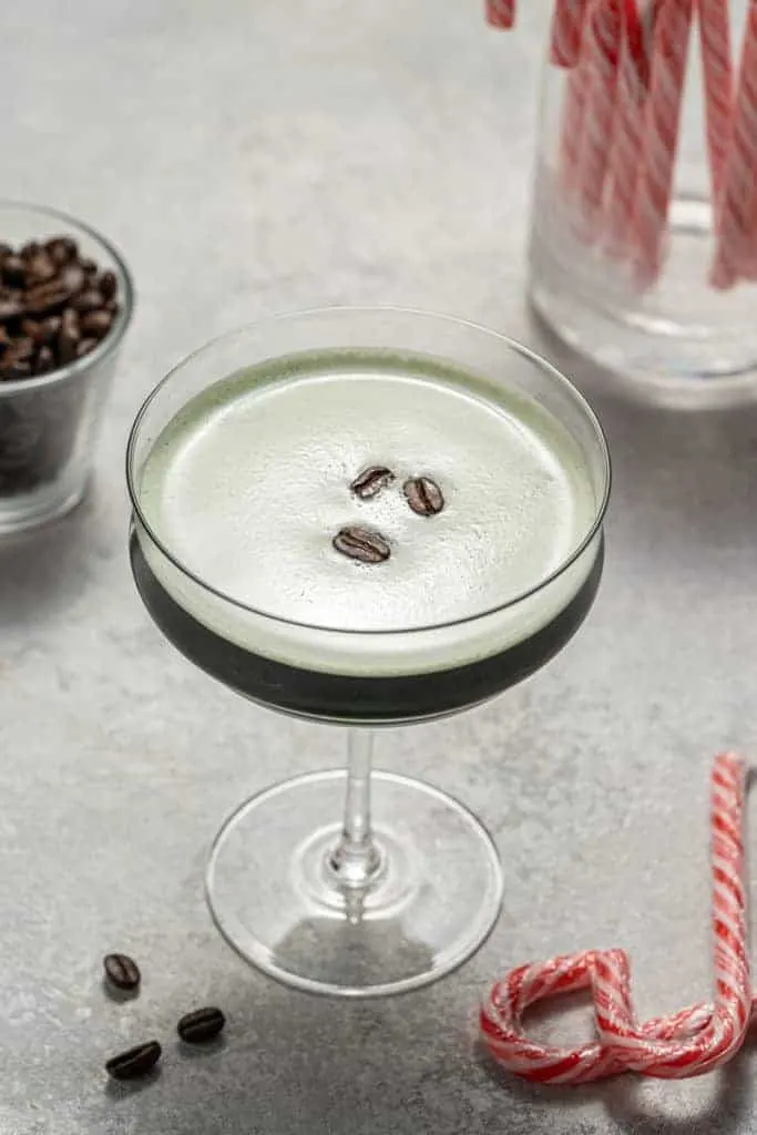 Peppermint Mocha Espresso Martini