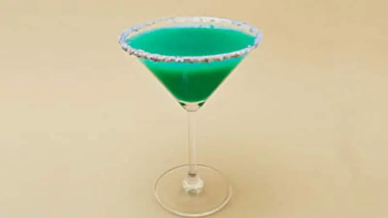 Pixie Stix Martini with Melon Liqueur