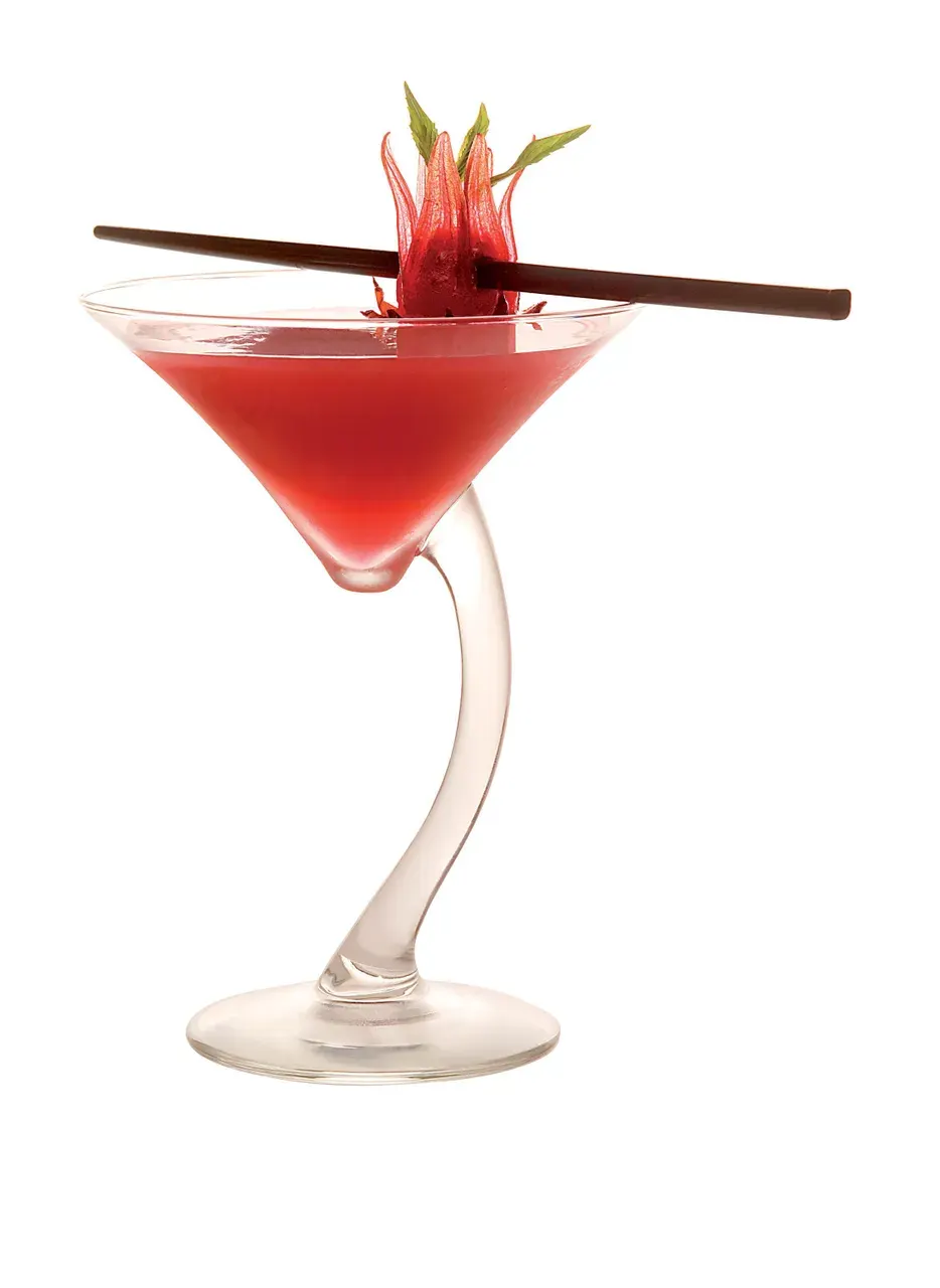 Sexy Hibiscus Martini