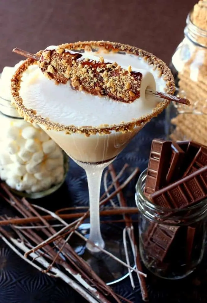 S’mores Martini Without Marshmallow Vodka