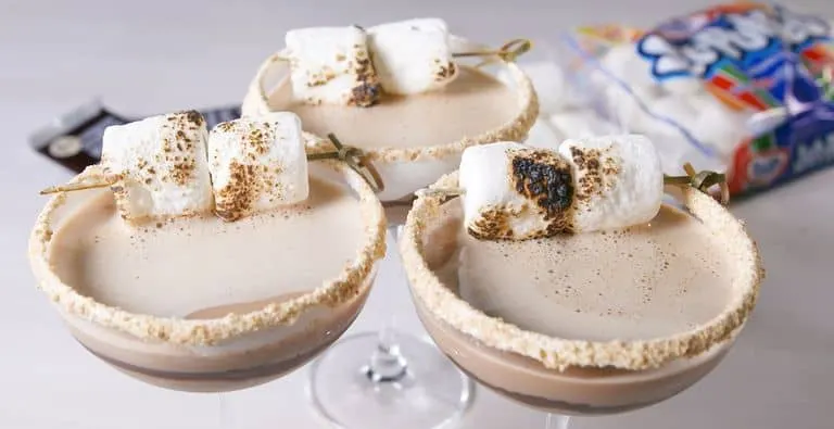 S’mores Martini with Vanilla Vodka