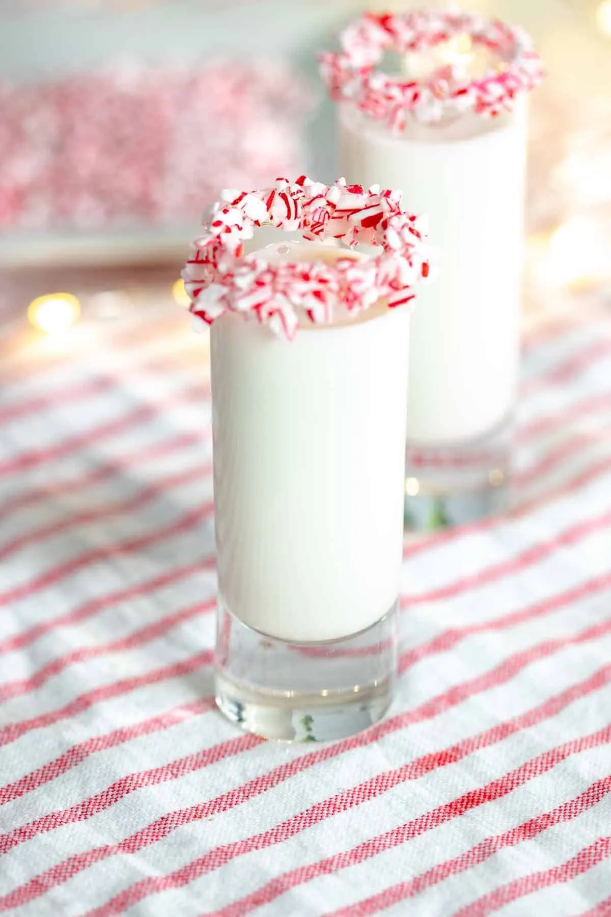 Peppermint Candy Cane Shot