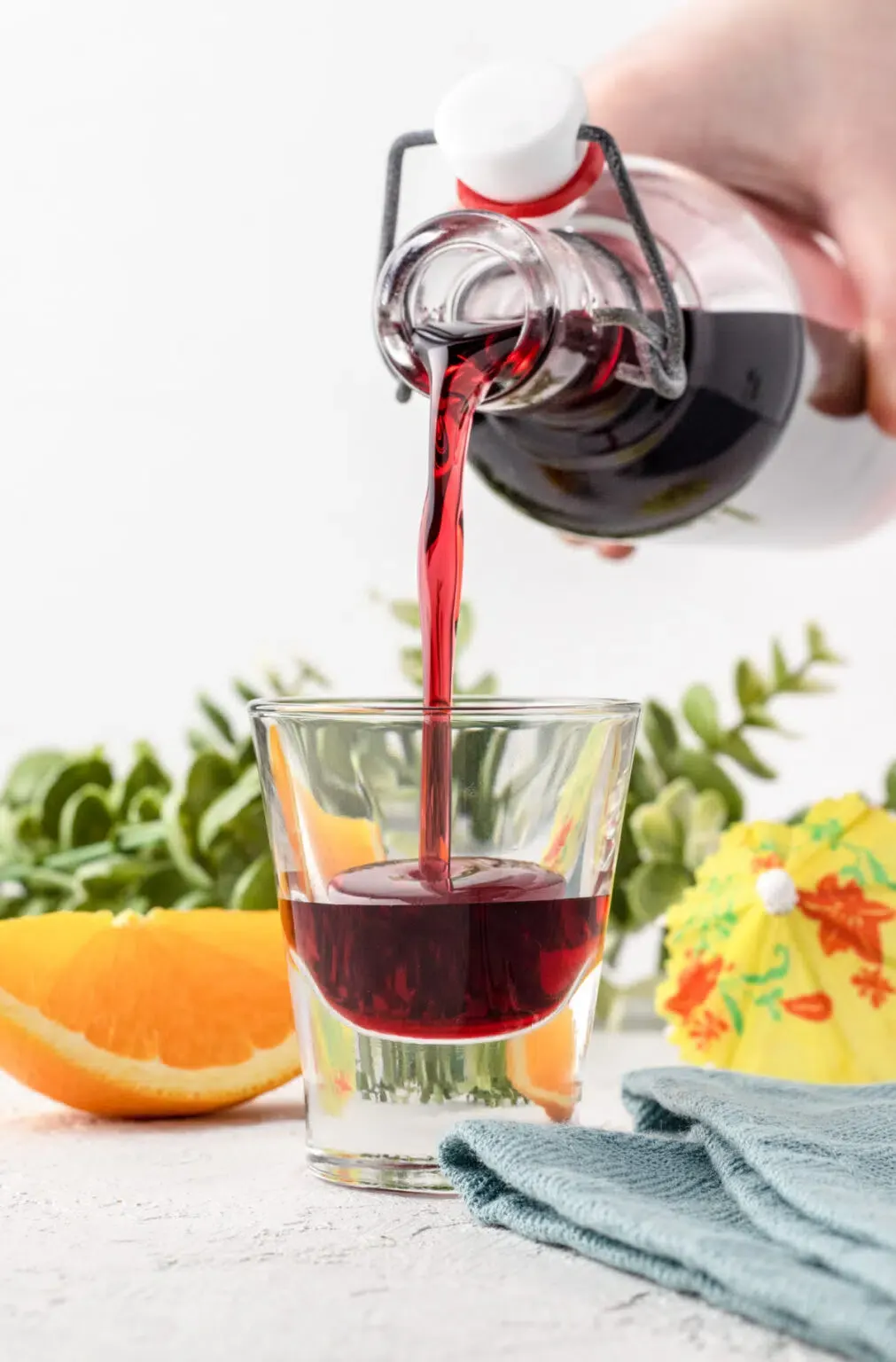 Pomegranate Syrup for Mojitos