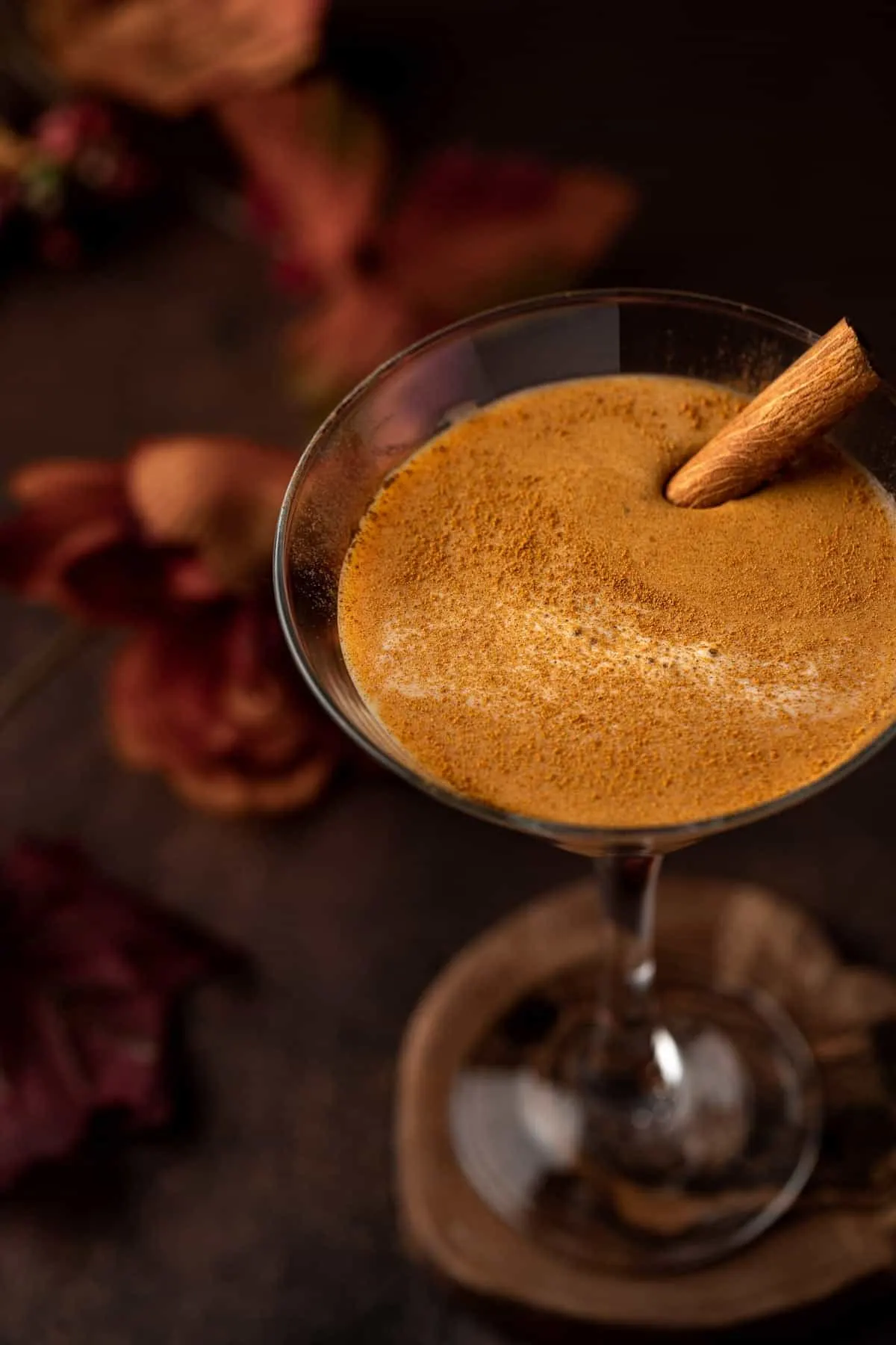 Pumpkin RumChata Martini