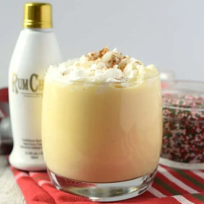 RumChata Egg Nog Cocktail