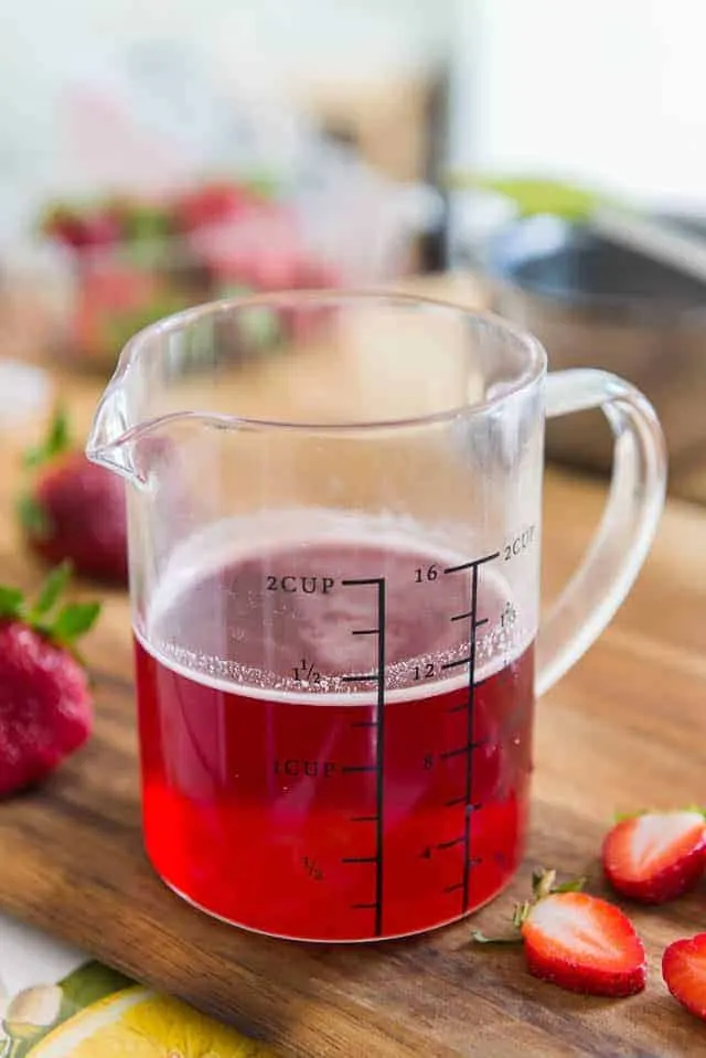 Strawberry Simple Syrup