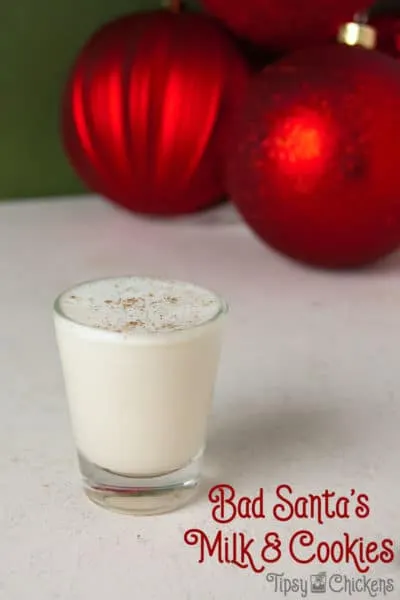 Bad Santa’s Milk and Cookies