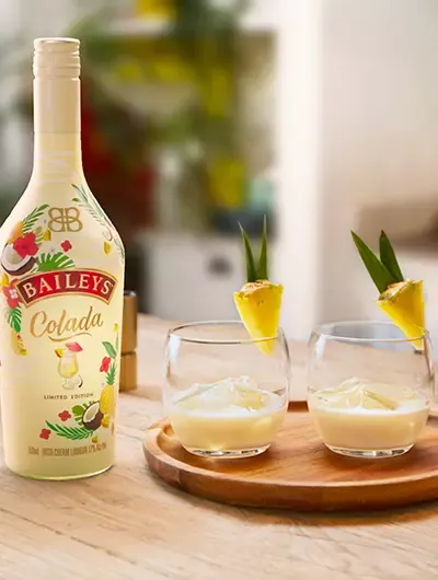 Baileys Colada Over Ice