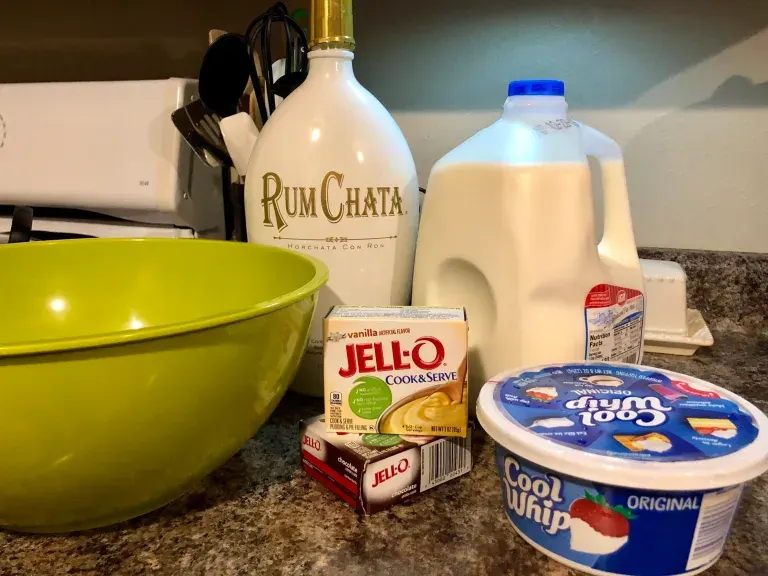 Butterscotch Pudding Shots With Rumchata