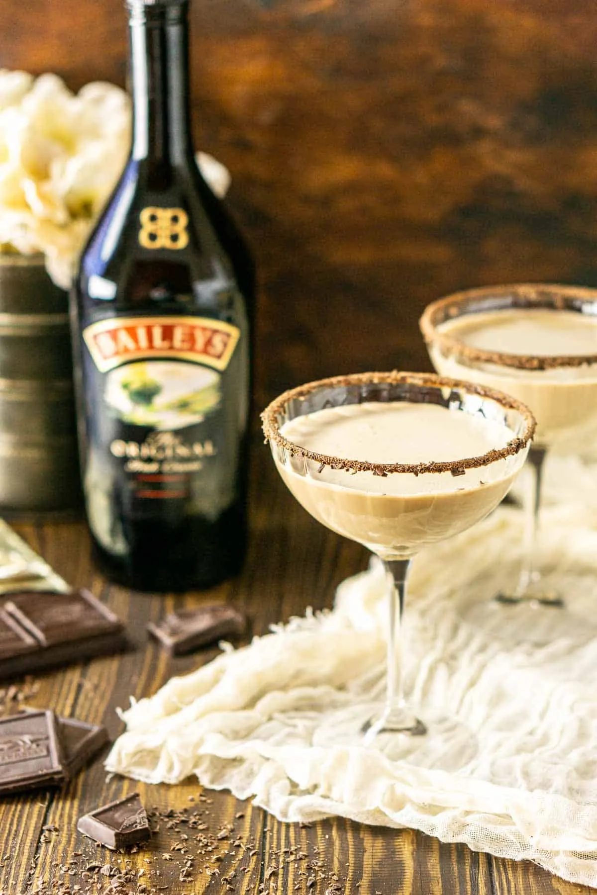 Decadent Chocolate Baileys Martini