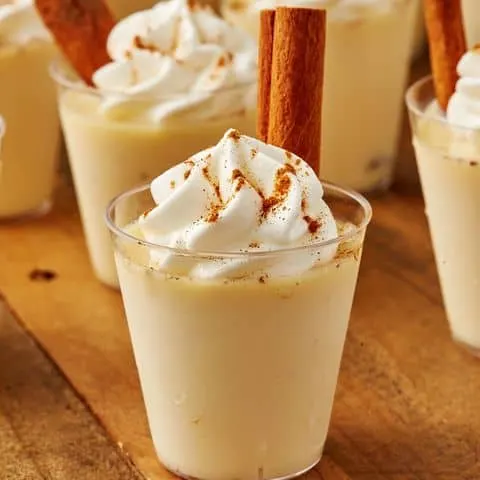 Eggnog Jello Shots
