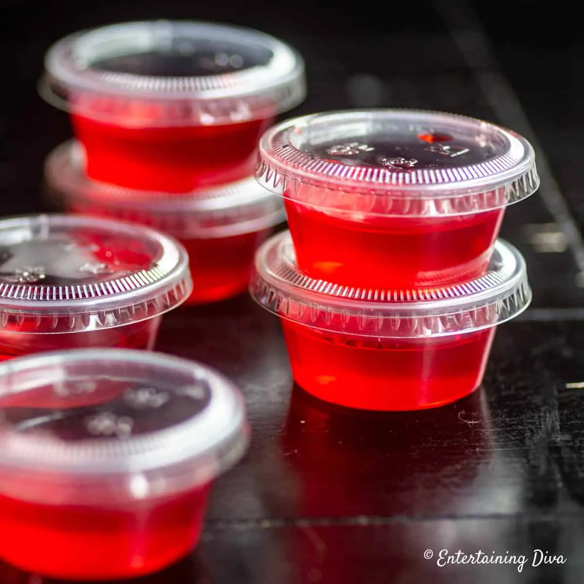 Fireball Cherry Jello Shots