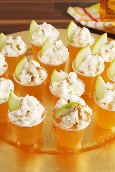 Fireball Cider Jello Shots