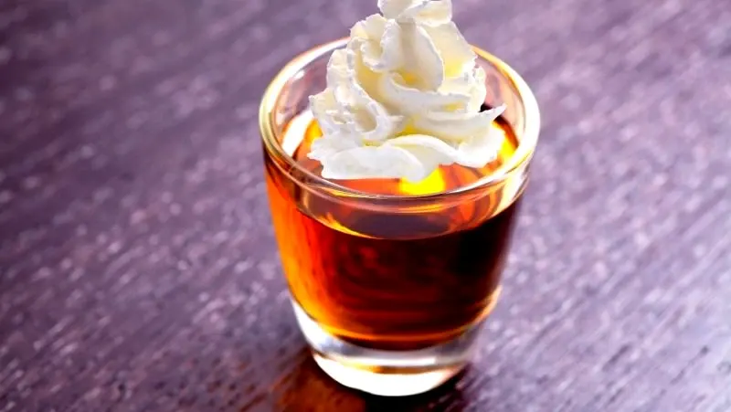 Fireball Cinnamon Roll Shot