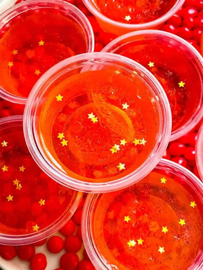 Fireball Orange Jello Shots
