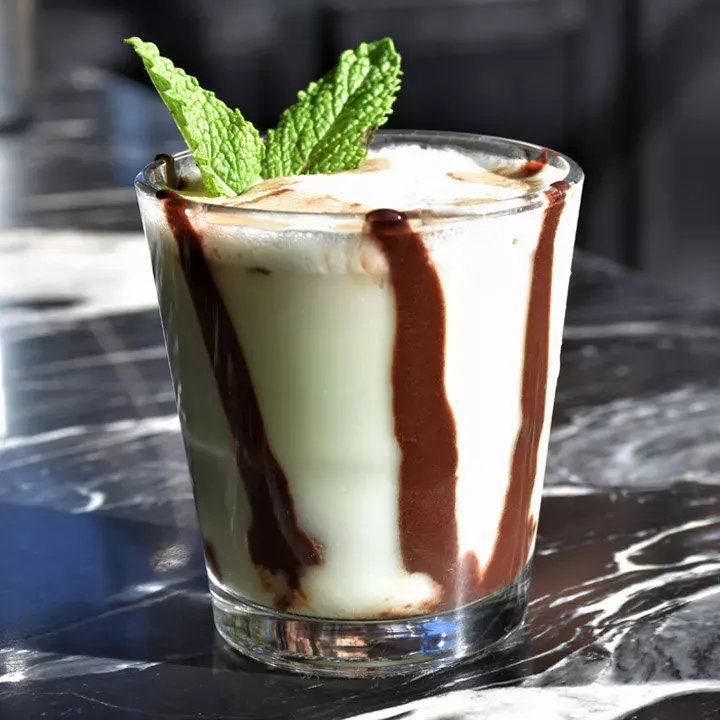 Mint Chocolate Chip Shot