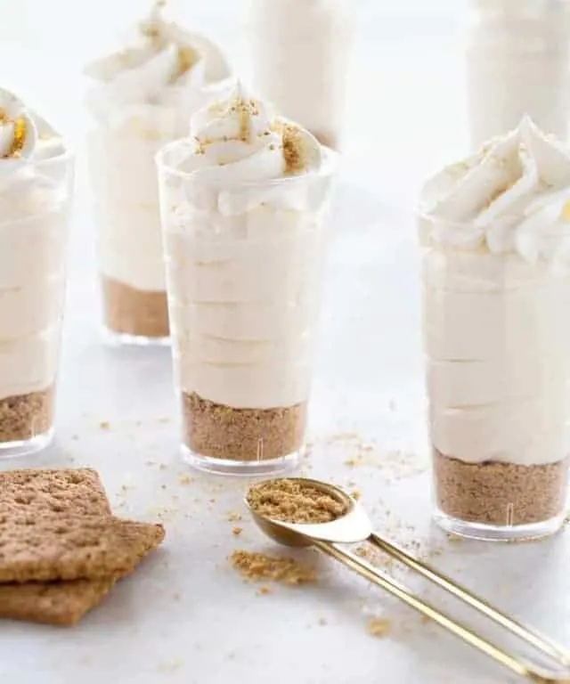 Rumchata Cheesecake Pudding Shots