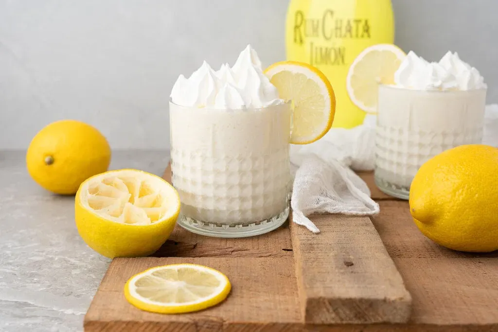 Rumchata Limón Boozy Whipped Lemonade